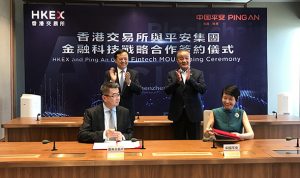 HKEX signs MOU with Ping An Insurance Group