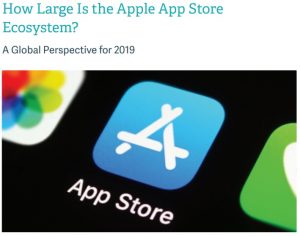 Apple’s App Store ecosystem facilitated over half a trillion dollars in commerce in 2019 1