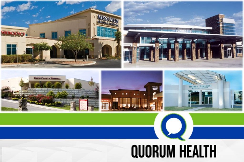 Quorum Health Corporation completes financial restructuring, appoints Joey Jacobs CEO