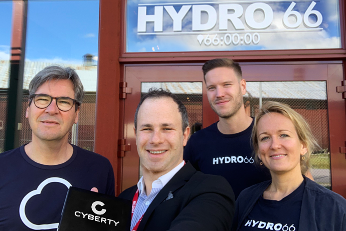 Cybersecurity specialists Cyberty joins Hydro66 as a partner and a customer 2