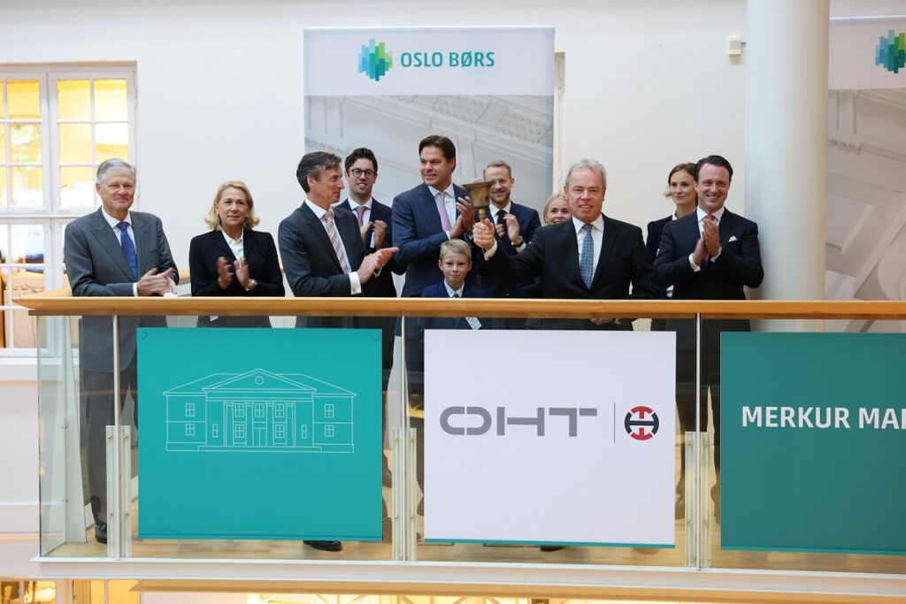 OHT admitted to trading on Merkur Market 1