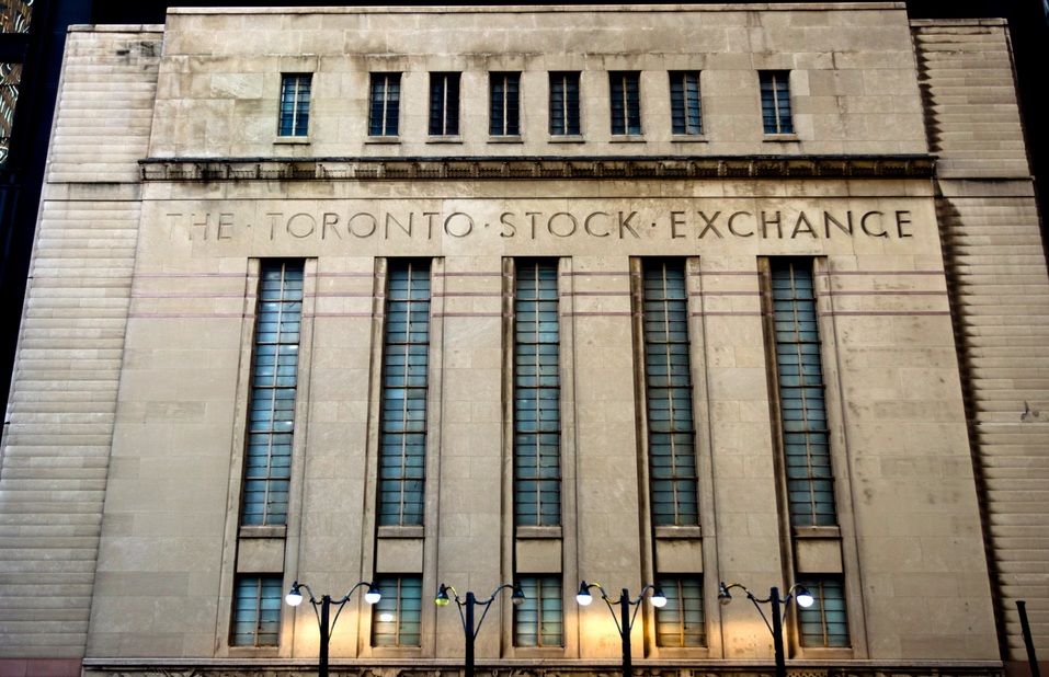 Toronto Stock Exchange view