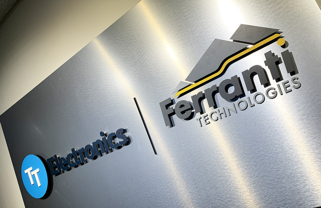 TT Electronics buys Power and Control business of Ferranti P&C 1