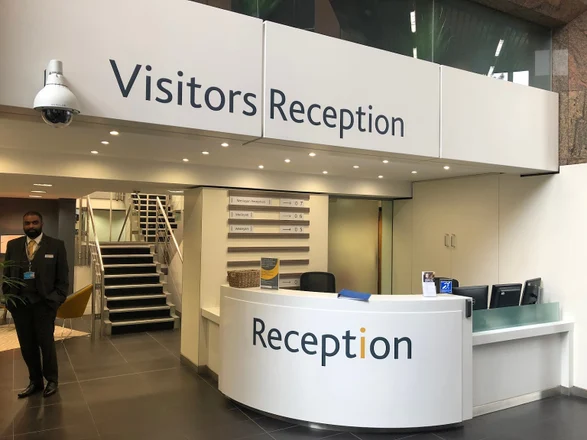 Visitors Reception