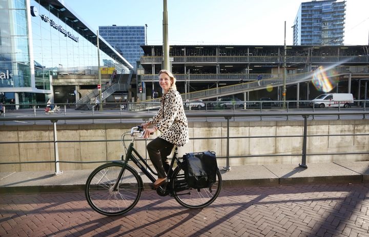 biking to work