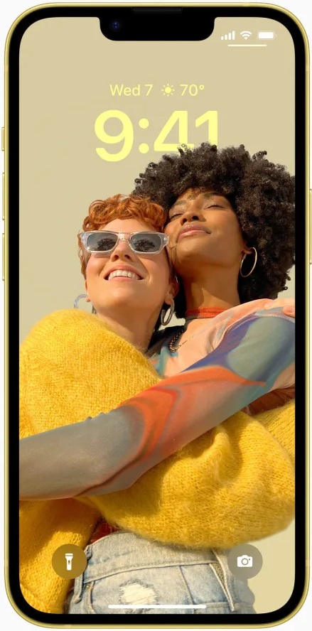 Apple unveiled a yellow iPhone 14 and iPhone 14 Plus