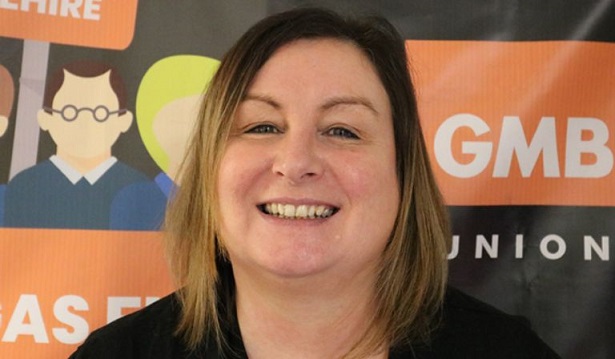 Amanda Gearing, GMB senior organiser