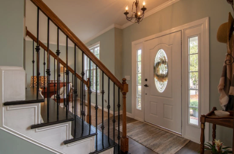 staircase in the house