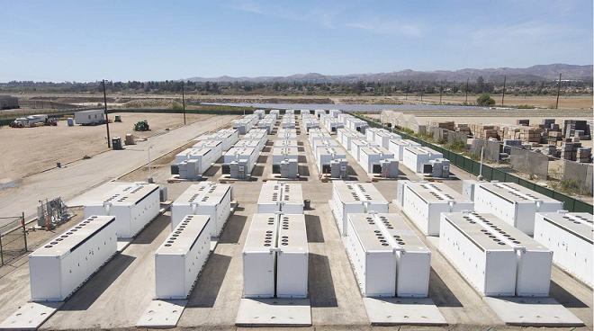 battery farm project for energy storage