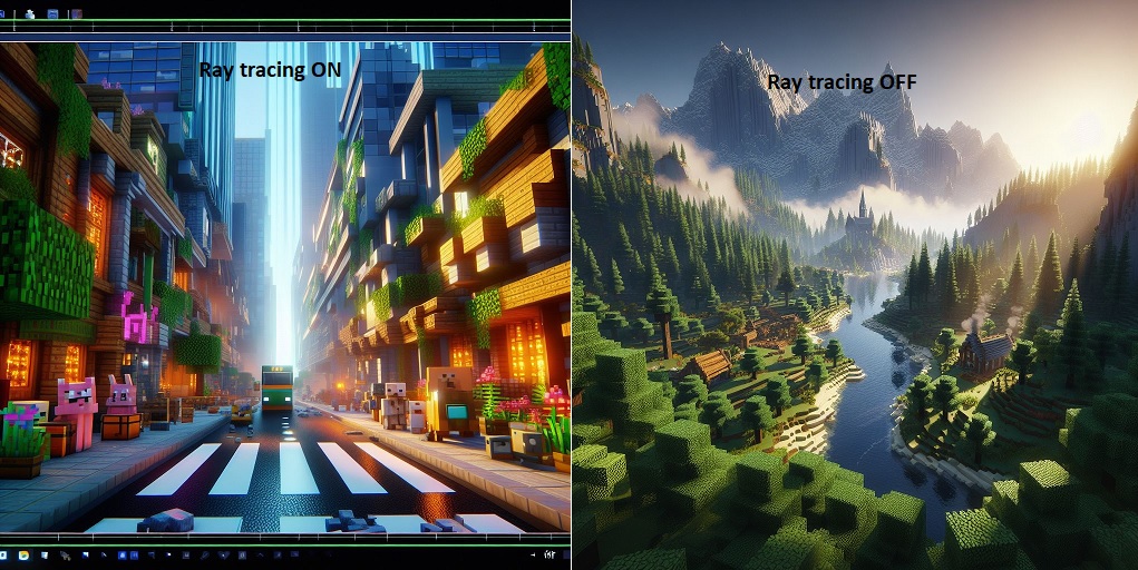 Ray tracing vs non-ray tracing