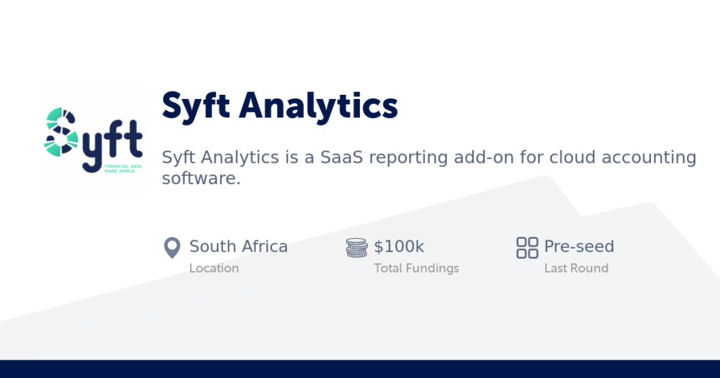 Syft Analytics