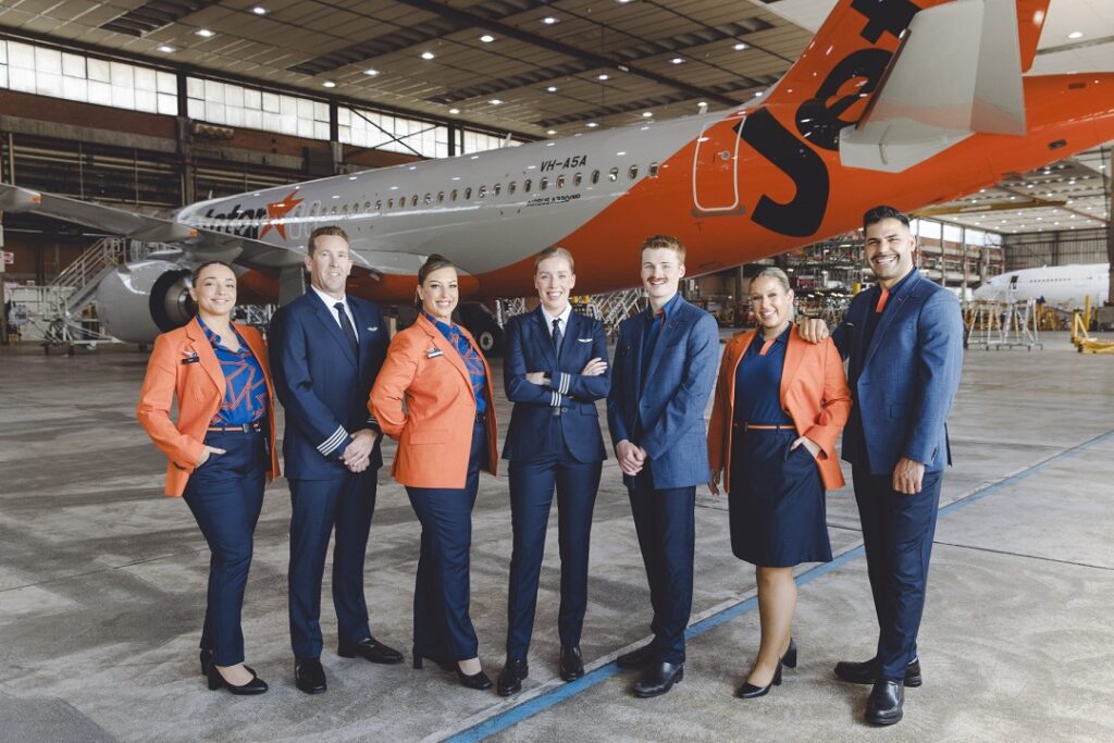 jetstar uniform