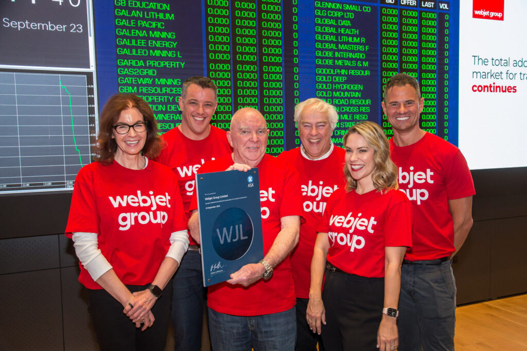 Webjet Group accelerates business travel expansion with Locomote acquisition 1 Webjet, Locomote, business travel, ASX, acquisition, share buy-back, franking credits, corporate strategy, travel technology, EBITDA, TTV, Australia, Katrina Barry
