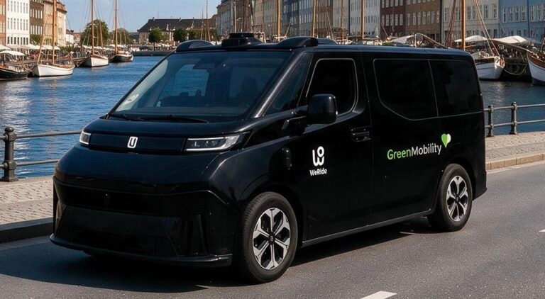 WeRide, GreenMobility partner to bring self-driving cars to Denmark